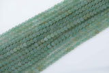 Natural Green Aventurine Heart Top Drilled Beads 6mm 15.5" Strand