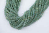 Natural Green Aventurine Heart Top Drilled Beads 6mm 15.5" Strand