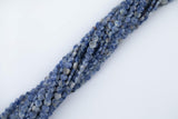 Natural Light Sodalite Aventurine Heart Top Drilled Beads 6mm 15.5" Strand
