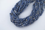 Natural Light Sodalite Aventurine Heart Top Drilled Beads 6mm 15.5" Strand