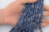 Natural Light Sodalite Aventurine Heart Top Drilled Beads 6mm 15.5" Strand