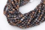 Dragon Scale Agate- High Quality in Round,-Full Strand 15.5 inch Strand, 4mm, 6mm, 8mm, 12mm, or 14mm Beads