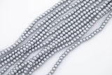 Silver Wood-- Round--6mm 8mm 10mm Full Strand. Gemstone Beads