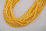 Yellowof Pearl 3-4mm Heishi Beads 15.5" Strand Shell Beads