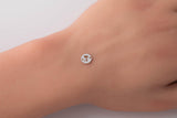 Fly Fishing Disc Connector Permanent Jewelry Connector or Charm 14kt gold filled or Sterling Silver - Made in the USA - Custom