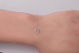 Bike Sprocket Connector Permanent Jewelry Connector or Charm 14kt gold filled or Sterling Silver - Made in the USA - Custom