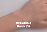 Ramen Bowl Permanent Jewelry Connector or Charm- Intricate Detail - 14kt gold filled or Sterling Silver - Made in the USA - Custom