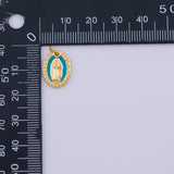 Mother Mary Maria Jesus Charm 18K Gold PVD charms - Tarnish Resistant LLL