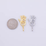 Hands Charm 18K Gold PVD charms - Tarnish Resistant LLL