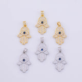 Hands of Fatima hands Charm 18K Gold PVD charms - Tarnish Resistant LLL