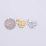 Hands Charm 18K Gold PVD charms - Tarnish Resistant LLL