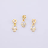 Hands Charm 18K Gold PVD charms - Tarnish Resistant LLL