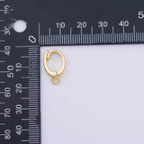 Push Clasp Charm 18K Gold PVD charms - Tarnish Resistant LLL
