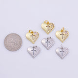 Heart Charm 18K Gold PVD charms - Tarnish Resistant LLL