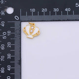 Sea shell Enamel Charm 18K Gold PVD charms - Tarnish Resistant LLL