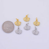 Sea shell Charm 18K Gold PVD charms - Tarnish Resistant LLL