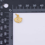 Sea shell Charm 18K Gold PVD charms - Tarnish Resistant LLL
