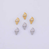 Sea shell Charm 18K Gold PVD charms - Tarnish Resistant LLL