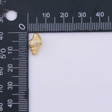 Sea shell Charm 18K Gold PVD charms - Tarnish Resistant LLL