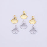 Sea shell Charm 18K Gold PVD charms - Tarnish Resistant LLL