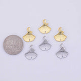 Sea shell Charm 18K Gold PVD charms - Tarnish Resistant LLL