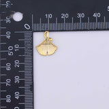 Sea shell Charm 18K Gold PVD charms - Tarnish Resistant LLL