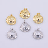 Sea Shell Charm 18K Gold PVD charms - Tarnish Resistant LLL