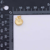 Sea shell Charm 18K Gold PVD charms - Tarnish Resistant LLL