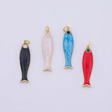 Fish Charm 18K Gold PVD charms - Tarnish Resistant LLL