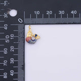 Mermaid Charm 18K Gold PVD charms - Tarnish Resistant LLL