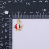Fish Charm 18K Gold PVD charms - Tarnish Resistant LLL