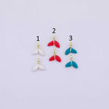 Mermaid tail Charm 18K Gold PVD charms - Tarnish Resistant LLL