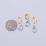 Snail Charm 18K Gold PVD charms - Tarnish Resistant LLL