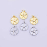 Starfish Charm 18K Gold PVD charms - Tarnish Resistant LLL