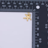 Starfish Charm 18K Gold pvd charms - Tarnish Resistant LLL