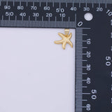 Starfish Charm 18K Gold PVD charms - Tarnish Resistant LLL