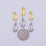 Cowrie shell Charm 18K Gold PVD charms - Tarnish Resistant LLL