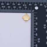 Sea shell Connector Charm 18K Gold PVD charms - Tarnish Resistant LLL