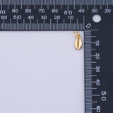 Cowrie shell Charm 18K Gold PVD charms - Tarnish Resistant LLL