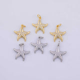 Star Fish Starfish Charm 18K Gold PVD charms - Tarnish Resistant LLL