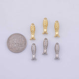 Fish Charm 18K Gold PVD charms - Tarnish Resistant LLL