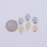 Hamsa Hand of fatima Charm 18K Gold PVD charms - Tarnish Resistant LLL
