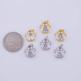 Dog Paw Charm 18K Gold PVD charms - Tarnish Resistant LLL