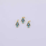 Hamsa Charm 18K Gold PVD charms - Tarnish Resistant LLL