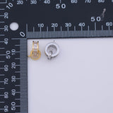 Large Hole Charm 18K Gold PVD charms - Tarnish Resistant LLL