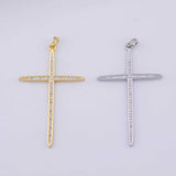 Cross Charm 18K Gold PVD charms - Tarnish Resistant LLL