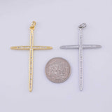 Cross Charm 18K Gold PVD charms - Tarnish Resistant LLL