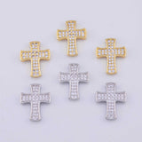 cross Charm 18K Gold PVD charms - Tarnish Resistant LLL