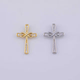 Cross Charm 18K Gold PVD charms - Tarnish Resistant LLL