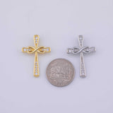 Cross Charm 18K Gold PVD charms - Tarnish Resistant LLL